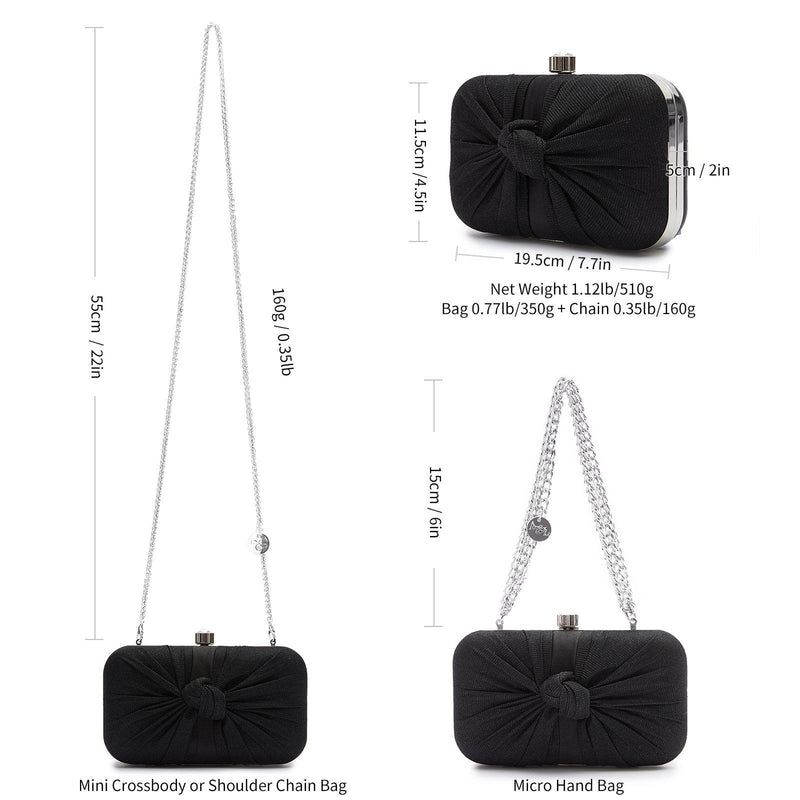 Black Small Glitter Pocket Detail Purse | Womens Purses | Select Fashion  Online